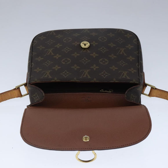 LOUIS VUITTON Monogram Saint Cloud GM Shoulder Bag M51242 LV Auth ki5258