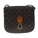 LOUIS VUITTON Monogram Saint Cloud GM Shoulder Bag M51242 LV Auth ki5258-13