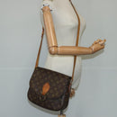 LOUIS VUITTON Monogram Saint Cloud GM Shoulder Bag M51242 LV Auth ki5258-26