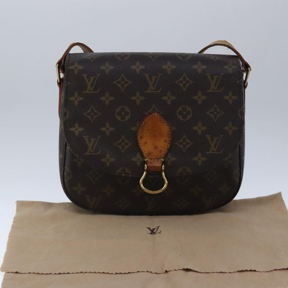 LOUIS VUITTON Monogram Saint Cloud GM Shoulder Bag M51242 LV Auth ki5258