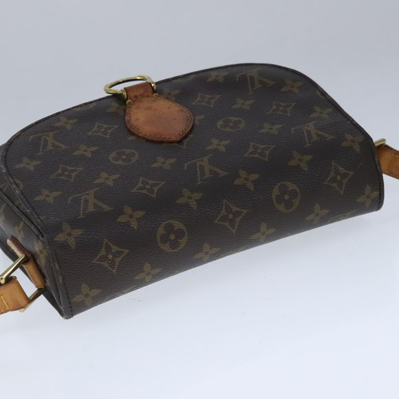 LOUIS VUITTON Monogram Saint Cloud GM Shoulder Bag M51242 LV Auth ki5258