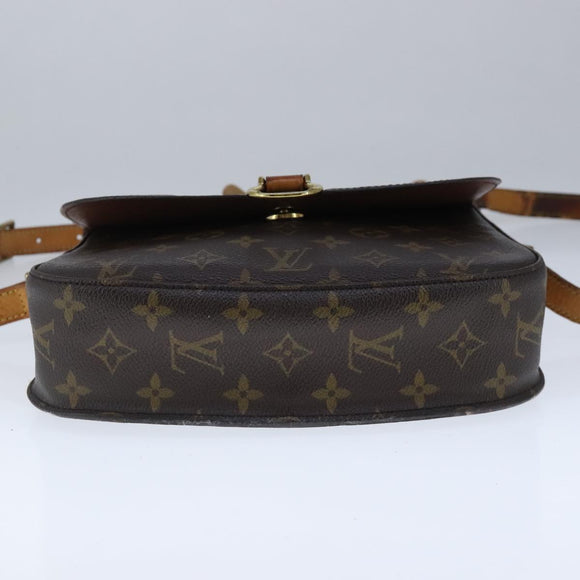 LOUIS VUITTON Monogram Saint Cloud GM Shoulder Bag M51242 LV Auth ki5258