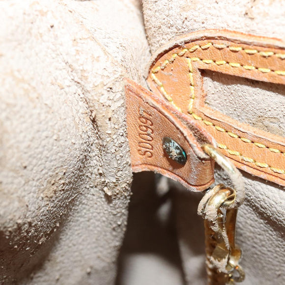 LOUIS VUITTON Monogram Bucket GM Shoulder Bag M42236 LV Auth ki5262