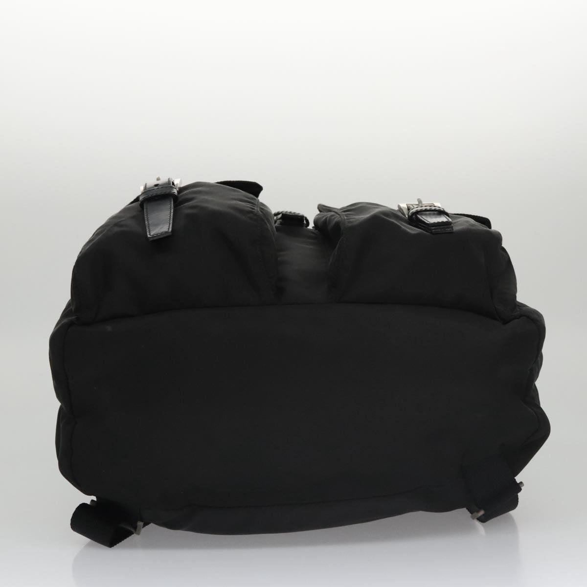 PRADA Backpack Nylon Black Auth ki5266