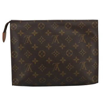 LOUIS VUITTON Monogram Poche Toilette 26 Pouch M47542 LV Auth ki5271 - 0