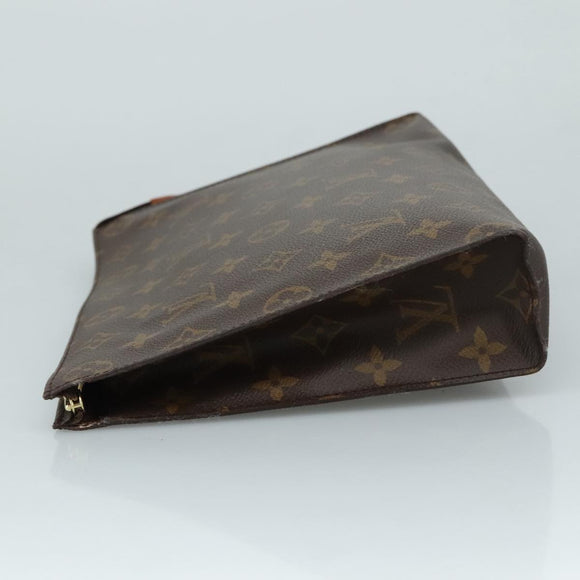 LOUIS VUITTON Monogram Poche Toilette 26 Pouch M47542 LV Auth ki5271