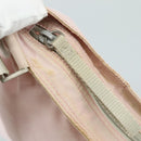 PRADA Shoulder Bag Nylon Pink Silver Auth ki5274-9