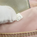 PRADA Shoulder Bag Nylon Pink Silver Auth ki5274-21