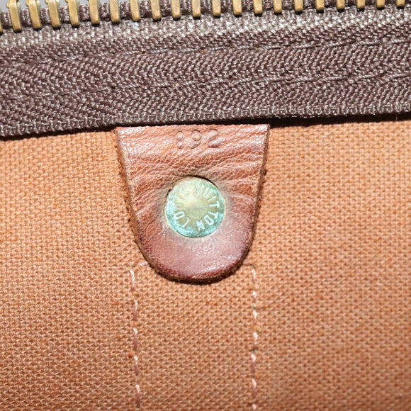 LOUIS VUITTON Monogram Keepall 45 Boston Bag M41428 LV Auth ki5283