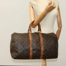 LOUIS VUITTON Monogram Keepall 45 Boston Bag M41428 LV Auth ki5283-22