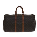 LOUIS VUITTON Monogram Keepall 45 Boston Bag M41428 LV Auth ki5283-2