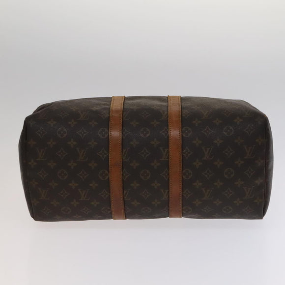 LOUIS VUITTON Monogram Keepall 45 Boston Bag M41428 LV Auth ki5283