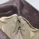 BOTTEGA VENETA INTRECCIATO Shoulder Bag Leather Brown Auth ki5284-21