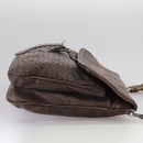 BOTTEGA VENETA INTRECCIATO Shoulder Bag Leather Brown Auth ki5284-4