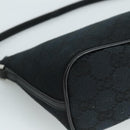 GUCCI GG Canvas Pouch Black 039 1103 Auth ki5319-11