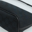 GUCCI GG Canvas Pouch Black 039 1103 Auth ki5319-12