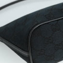 GUCCI GG Canvas Pouch Black 039 1103 Auth ki5319-13