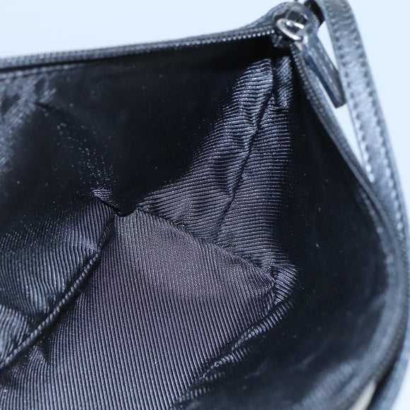 GUCCI GG Canvas Pouch Black 039 1103 Auth ki5319