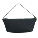 GUCCI GG Canvas Pouch Black 039 1103 Auth ki5319-3
