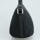 GUCCI GG Canvas Pouch Black 039 1103 Auth ki5319-5