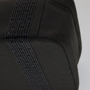 HERMES Vanity Her Line Cosmetic Pouch Canvas Gray Auth ki5324-12