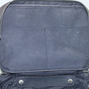 HERMES Vanity Her Line Cosmetic Pouch Canvas Gray Auth ki5324-16