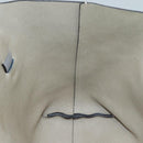 Chloe Darryl Tote Bag Leather Gray Gold Auth ki5336V-19