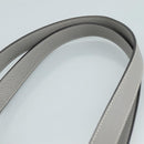 Chloe Darryl Tote Bag Leather Gray Gold Auth ki5336V-8