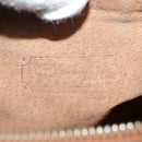 MCM Vicetos Logogram Shoulder Bag PVC Leather Brown Auth ki5337-19