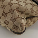 GUCCI GG Canvas Web Sherry Line Shoulder Bag Beige Red Green 169937 Auth ki5345-15