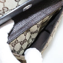 GUCCI GG Canvas Web Sherry Line Shoulder Bag Beige Red Green 169937 Auth ki5345-15