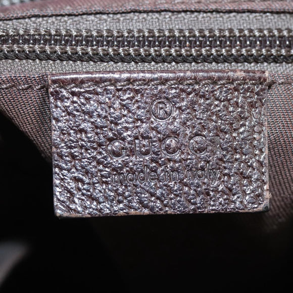 GUCCI GG Canvas Web Sherry Line Shoulder Bag Beige Red Green 169937 Auth ki5345