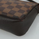 LOUIS VUITTON Damier Ebene Trousse Makeup Pouch N51982 LV Auth ki5364-15