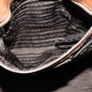 PRADA Tote Bag Leather 2way Brown Auth ki5372-21