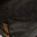 LOUIS VUITTON Monogram Saumur 35 Shoulder Bag M42254 LV Auth ki5377-16