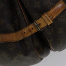 LOUIS VUITTON Monogram Saumur 35 Shoulder Bag M42254 LV Auth ki5377-19