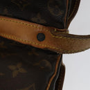 LOUIS VUITTON Monogram Saumur 35 Shoulder Bag M42254 LV Auth ki5377-9