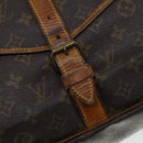 LOUIS VUITTON Monogram Saumur 35 Shoulder Bag M42254 LV Auth ki5377-10