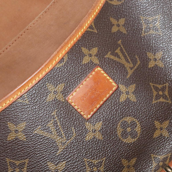 LOUIS VUITTON Monogram Saumur 35 Shoulder Bag M42254 LV Auth ki5377