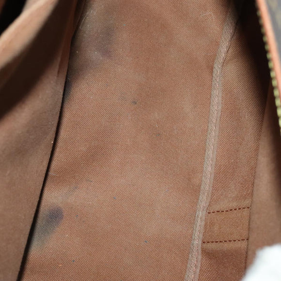 LOUIS VUITTON Monogram Saumur 35 Shoulder Bag M42254 LV Auth ki5377