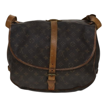 LOUIS VUITTON Monogram Saumur 35 Shoulder Bag M42254 LV Auth ki5377 - 0