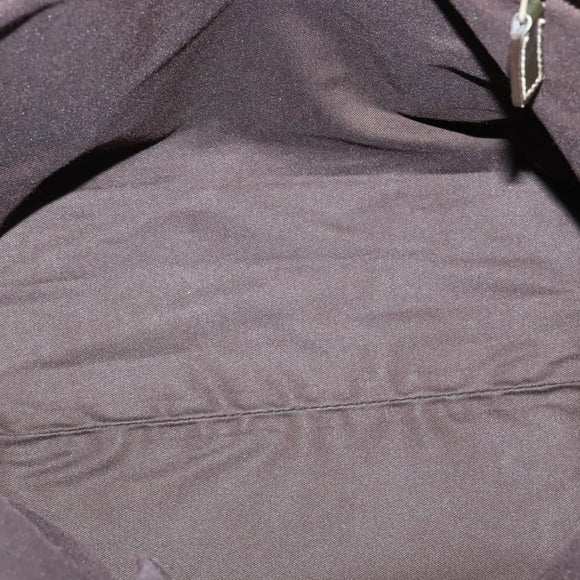 GUCCI GG Canvas Sherry Line Tote Bag Beige Gold pink 131230 Auth ki5389