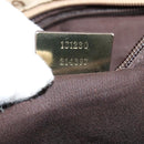 GUCCI GG Canvas Sherry Line Tote Bag Beige Gold pink 131230 Auth ki5389-12