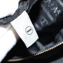 VERSACE Sunface Boston Bag Leather 2way Black Gold Auth ki5390V-12