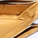 CELINE Macadam Canvas Shoulder Bag PVC Leather Brown Auth ki5395-20