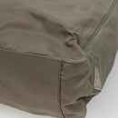 PRADA Tote Bag Nylon Gray Auth ki5409-16