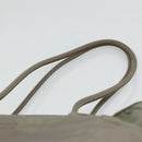 PRADA Tote Bag Nylon Gray Auth ki5409-14