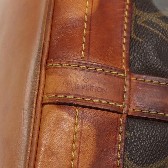 LOUIS VUITTON Monogram Noe Shoulder Bag M42224 LV Auth ki5415
