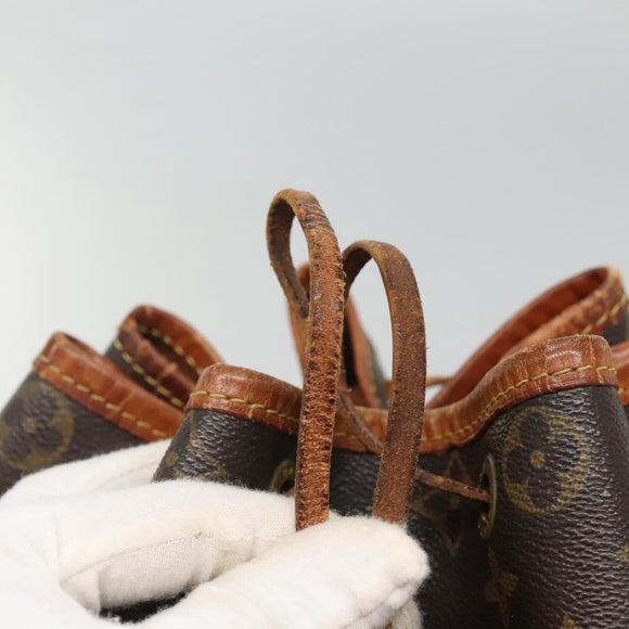 LOUIS VUITTON Monogram Noe Shoulder Bag M42224 LV Auth ki5415