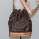 LOUIS VUITTON Monogram Noe Shoulder Bag M42224 LV Auth ki5415-21